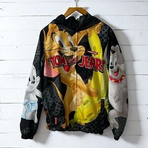 Tom and Jerry Members‎ Only Full Print Jacket Cartoon Character Size S